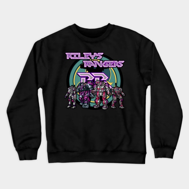 Riley's Rangers 2 Crewneck Sweatshirt by Oswald's Oddities